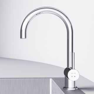 Сенсорный смеситель для кухни Am.Pm Like S хром F8007900